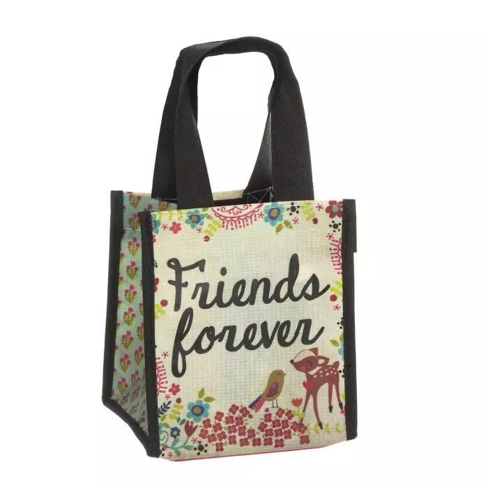 Natural Life bolsa mini 'Friends forever' reutilizable