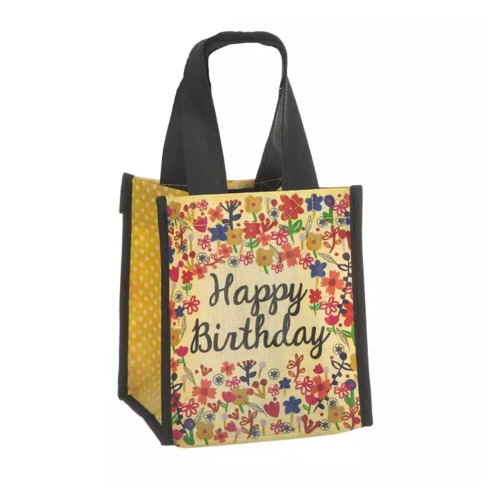 Natural Life bolsa mini 'Happy birthday' reutilizable · Natural Life