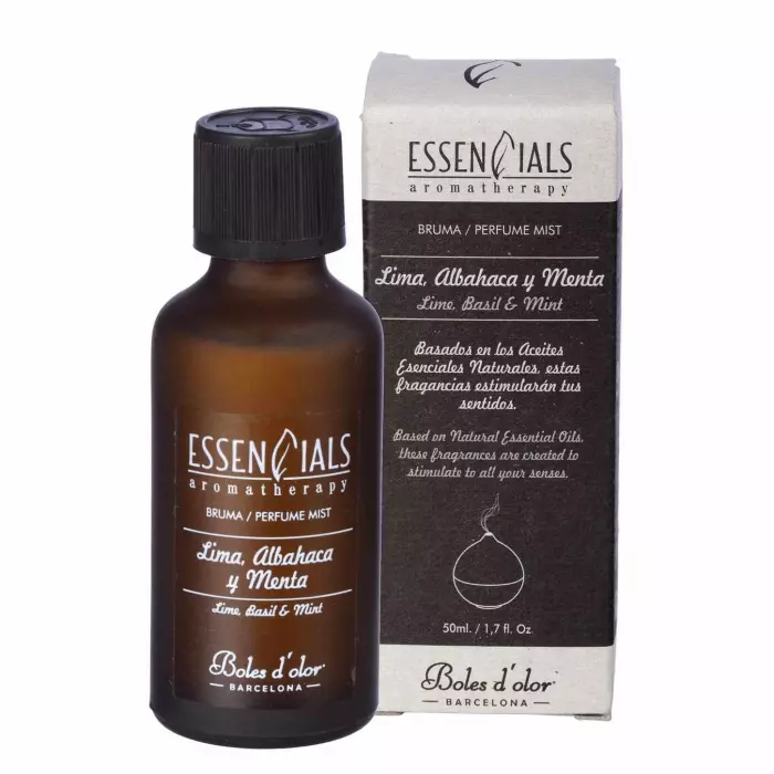 Aceite esencial Lima, Albahaca y Menta 50 ml · Brumizadores esencias