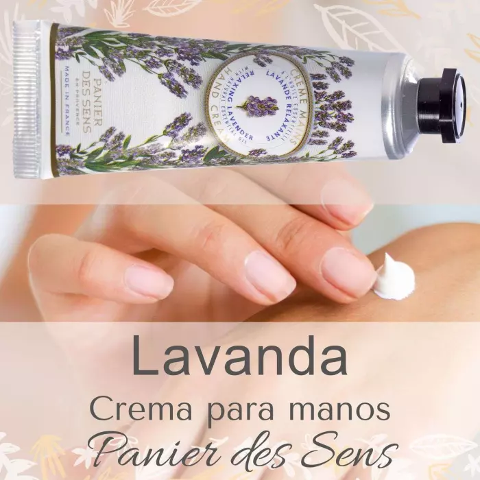 Crema manos Panier des Sens Lavanda natural · Cosmética natural