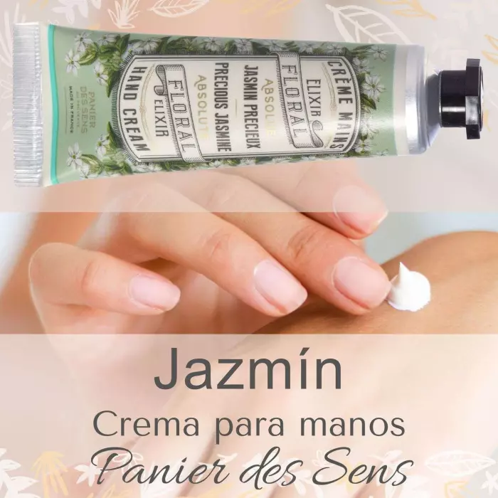 Crema manos Panier des Sens Jazmín natural · Cosmética natural