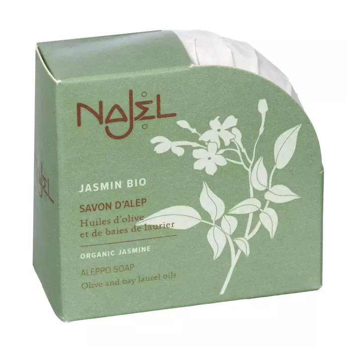 Jabón natural Jazmín Bio Najel · Cosmética natural