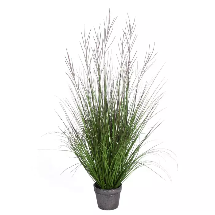 Grass artificial onion con maceta 105