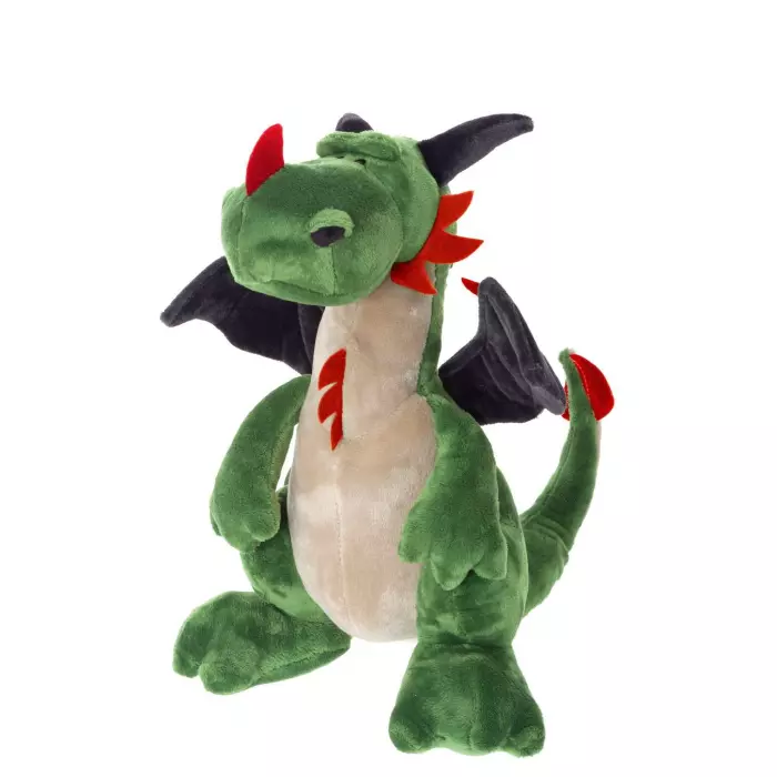 Dragón Sant Jordi Nici verde sentado 30 · Nici peluches y complementos