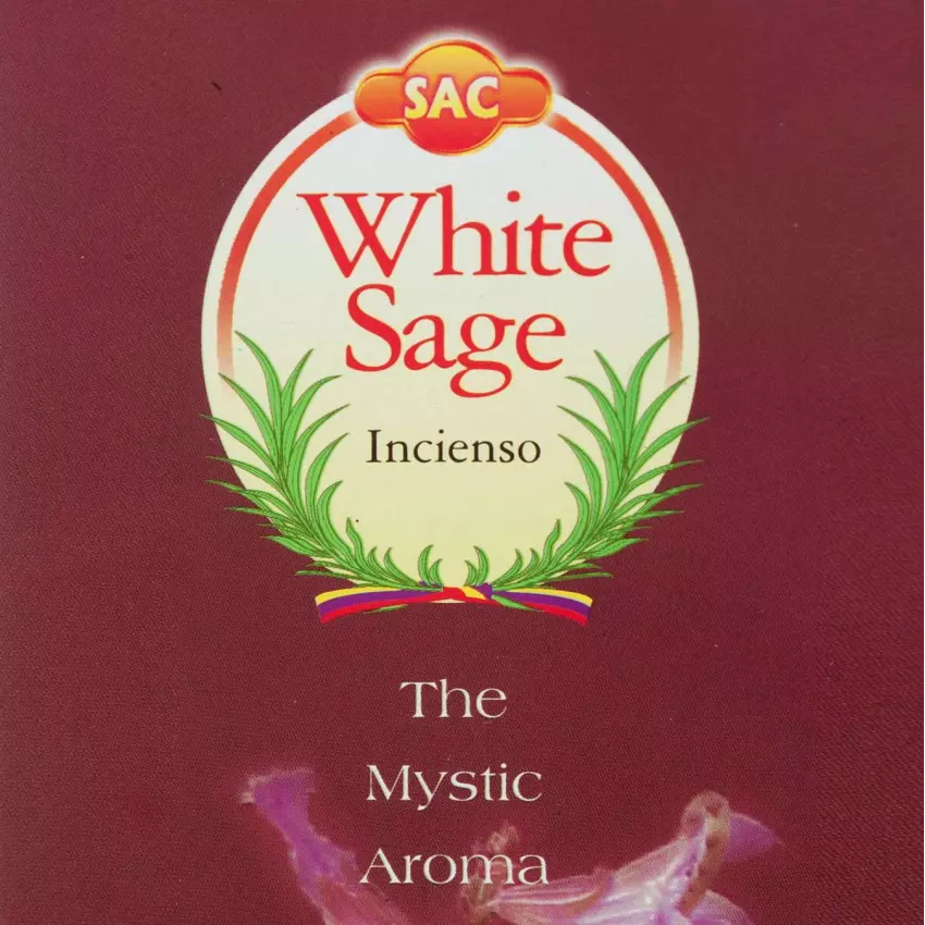 Incienso sac Salvia blanca white Sage sticks. Inciensos ambientadores