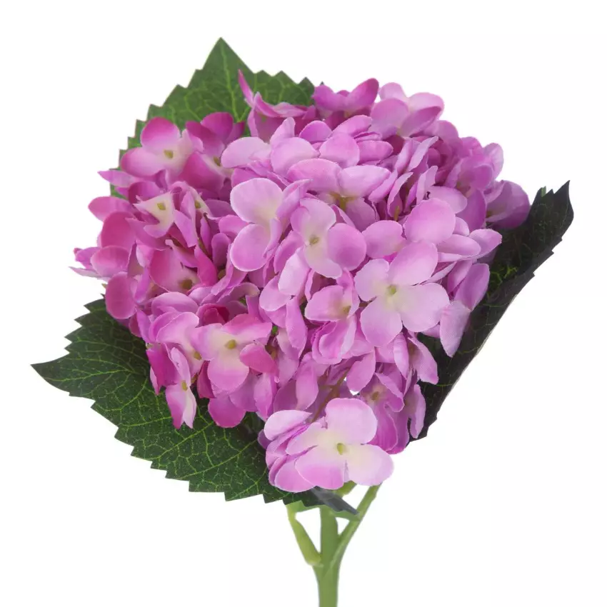 Hortensia artificial rosa 52 · Hortensias artificiales