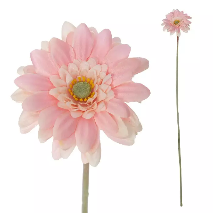 Gerbera mini artificial rosa 47. Flores artificiales