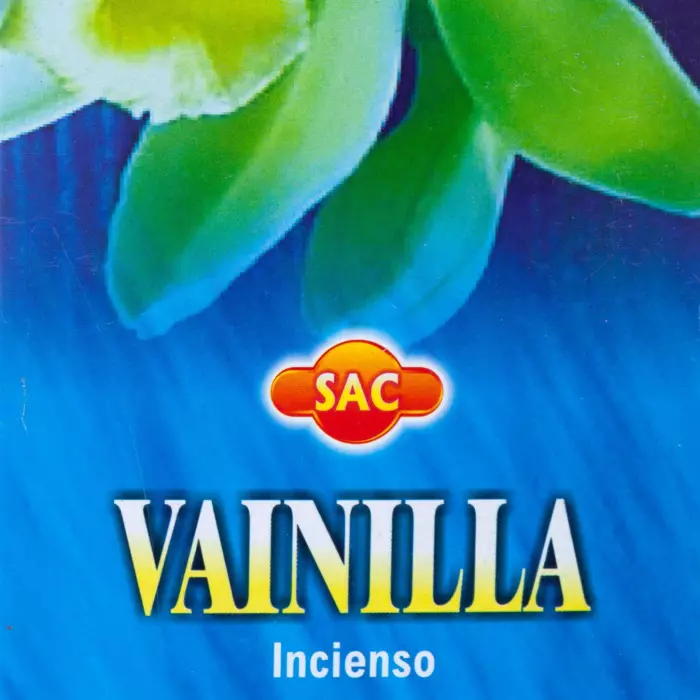 Incienso sac vainilla caja sticks. Inciensos y ambientadores