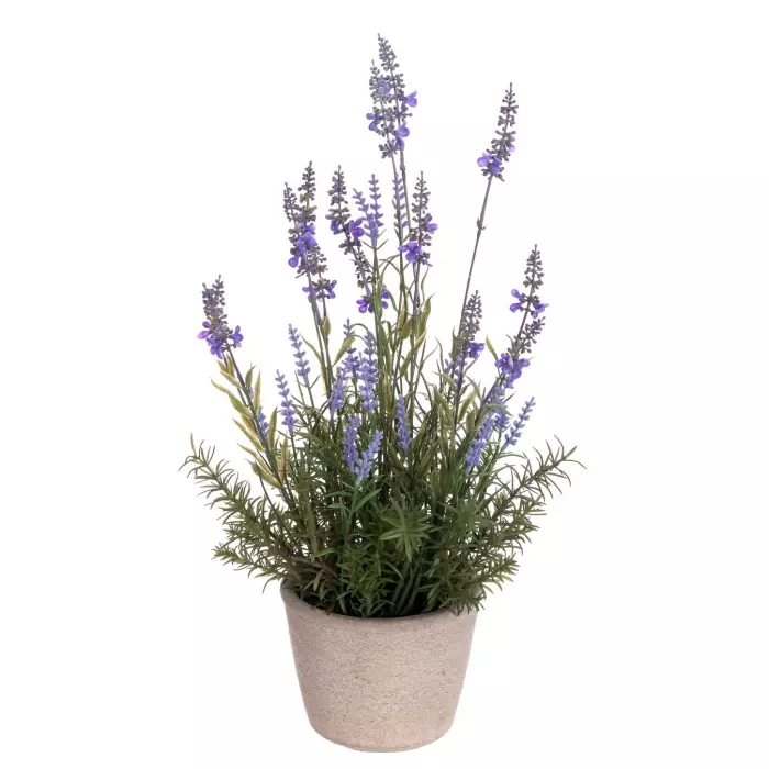 Lavanda artificial maceta 50