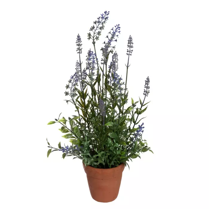 Lavanda artificial maceta 49