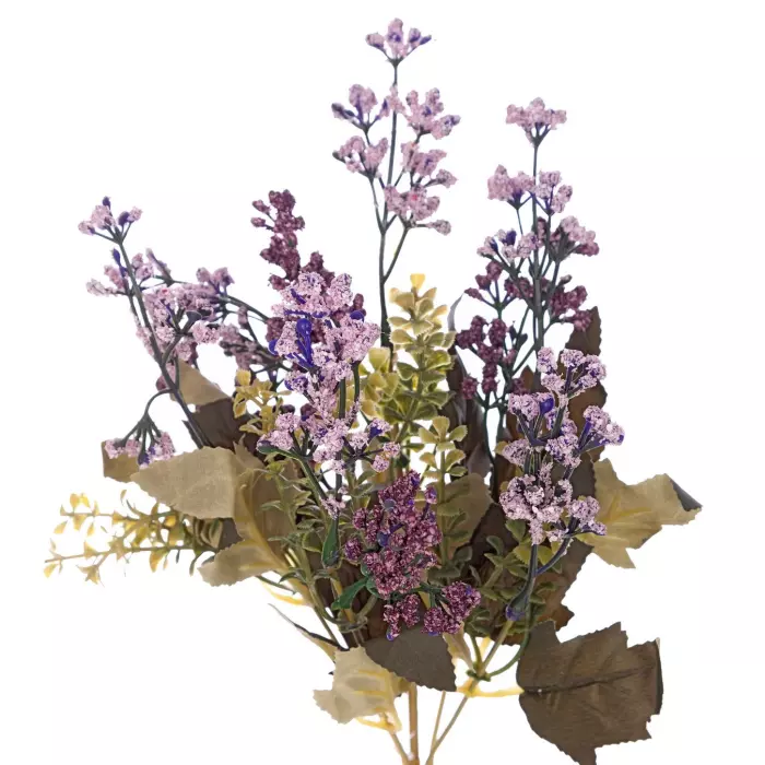 Ramo Gypsophila artificial lila 32. Flores artificiales