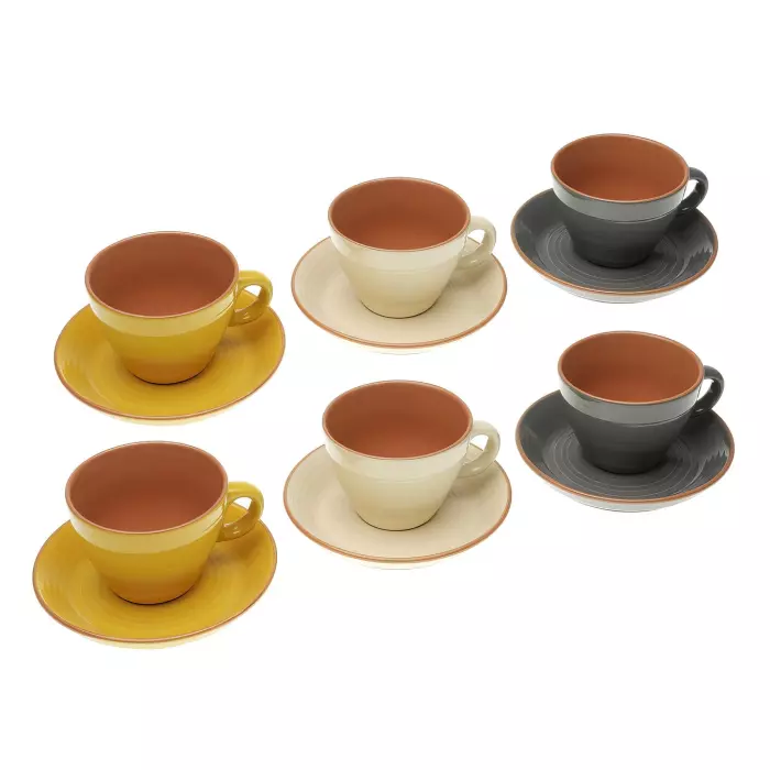 Set 6 tazas té corin · Cocina, mesa y porta alimentos