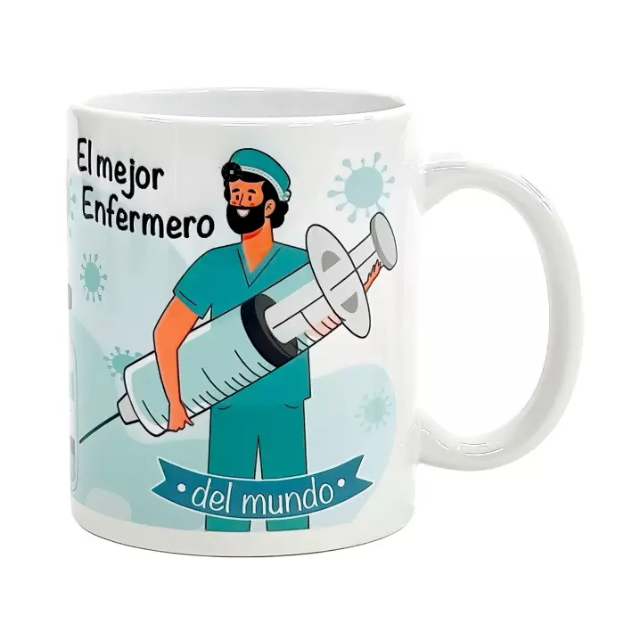 Taza oficios o profesión El mejor enfermero del mundo