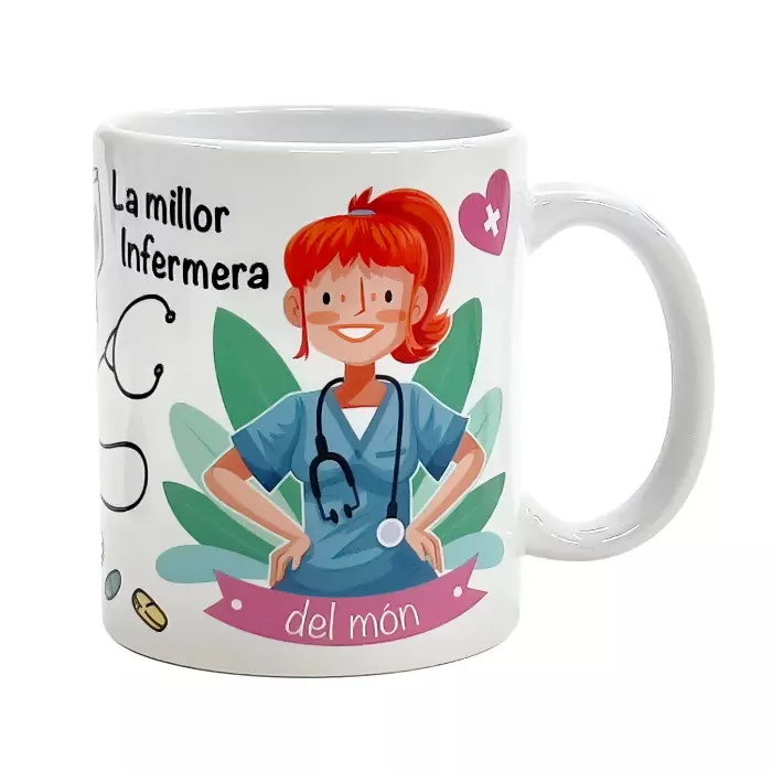 Taza oficios o profesión La millor infermera del món