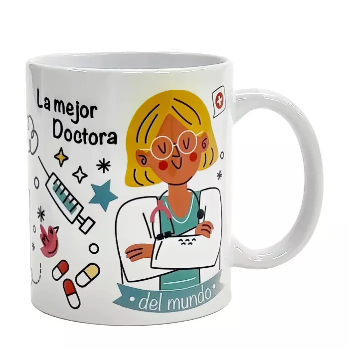 Taza oficios o profesión La mejor Doctora del mundo