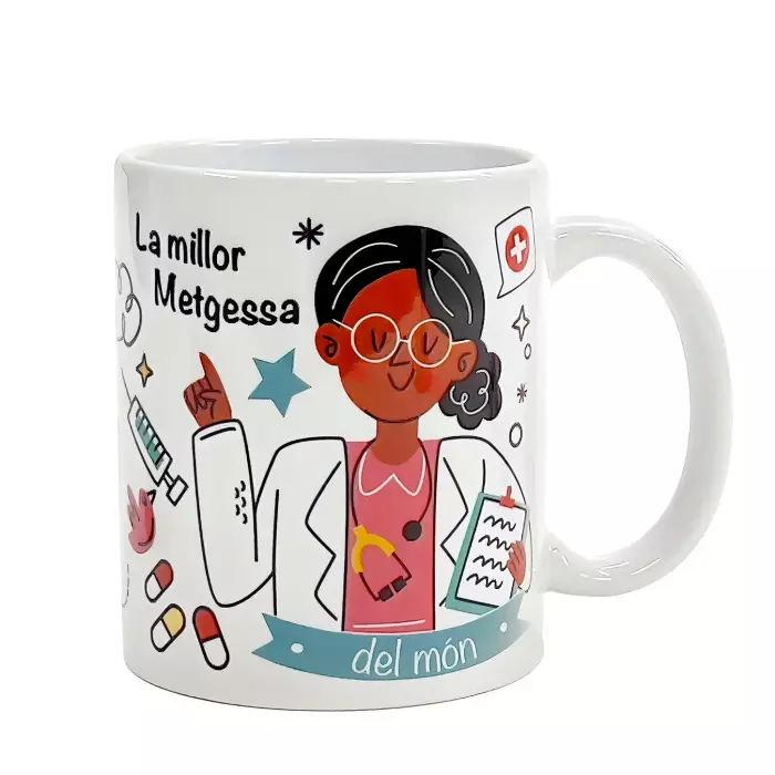 Taza oficios o profesión La millor Metgessa del món bloc