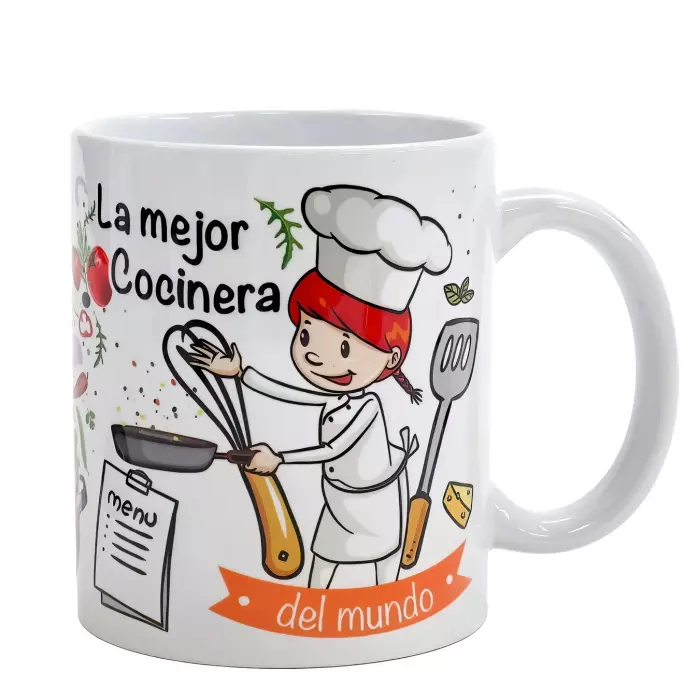 Taza oficios o profesión La mejor cocinera del mundo