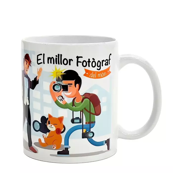 Taza oficios o profesión El millor Fotògraf del món