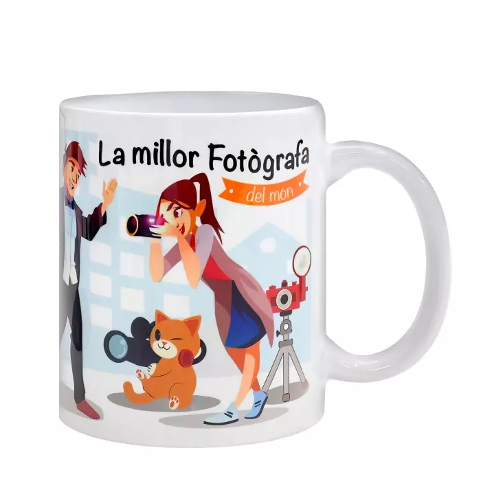 Taza oficios o profesión La millor Fotògrafa del món