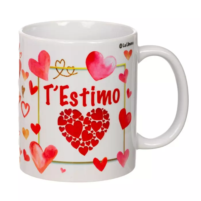 Taza con mensaje Testimo