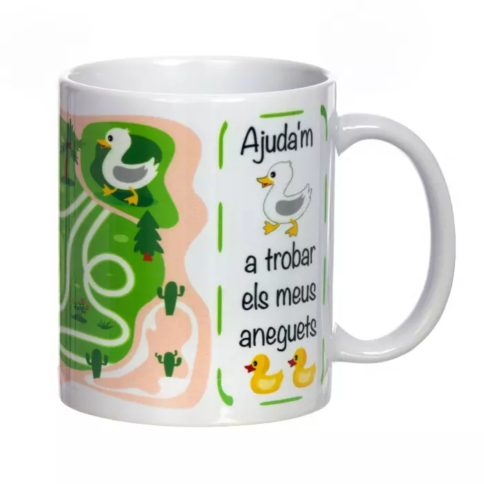 Taza con mensaje Laberint aneguets