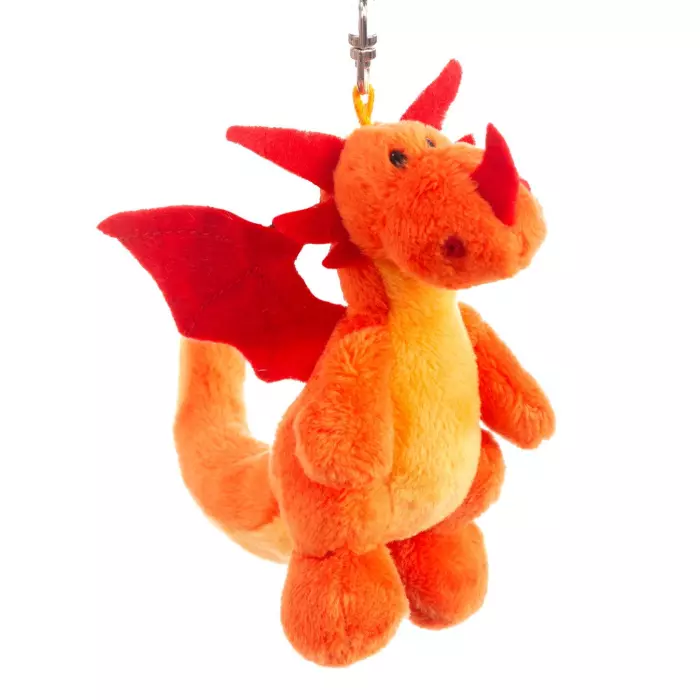 Dragón Sant Jordi Nici llavero naranja · Nici peluches