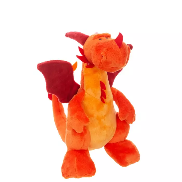 Dragón Sant Jordi Nici naranja sentado 21 · Nici peluches