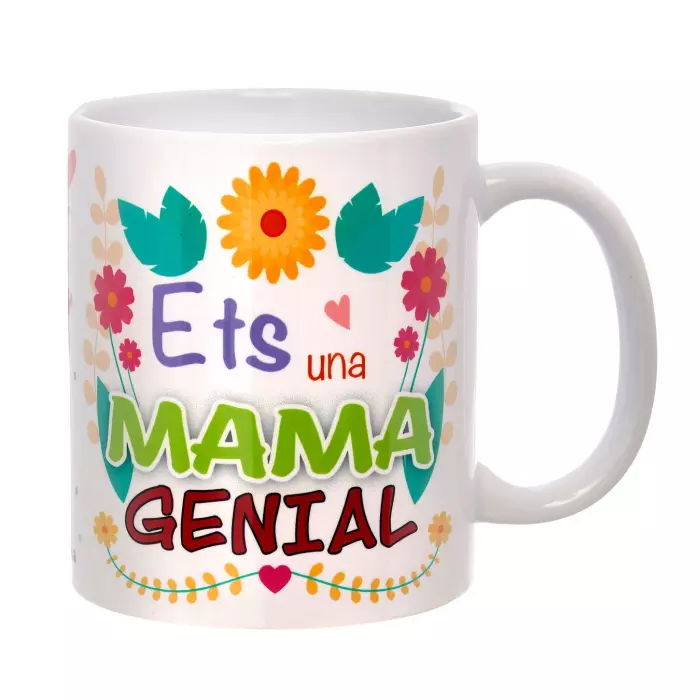 Taza con mensaje Ets una Mama genial