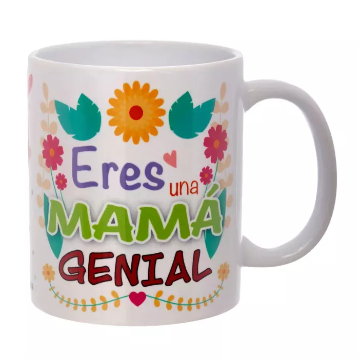 Taza con mensaje Eres una Mamá genial