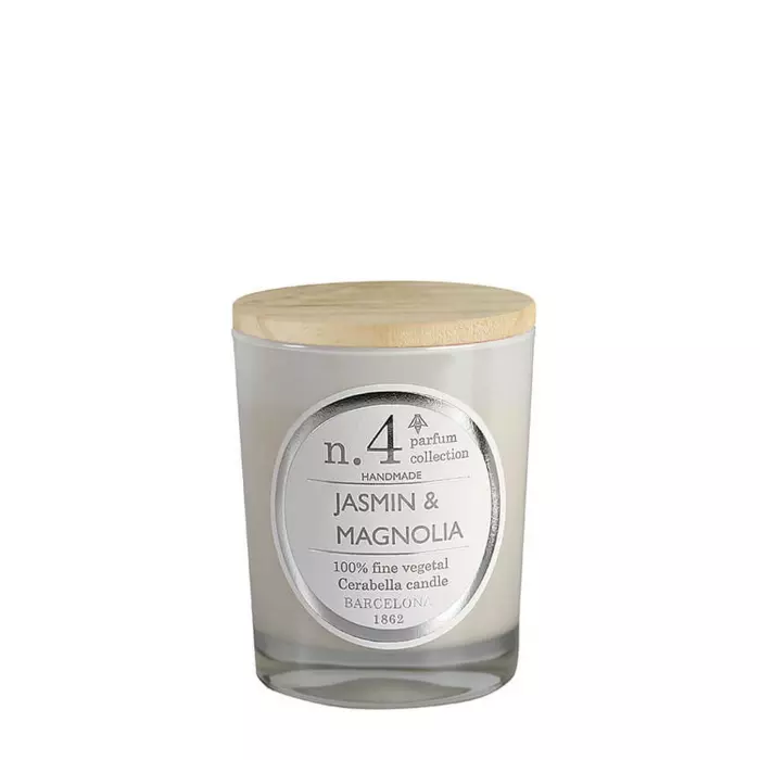 Vela Cerabella perfumada 50 h Jasmin & Magnolia. Velas ecológicas naturales