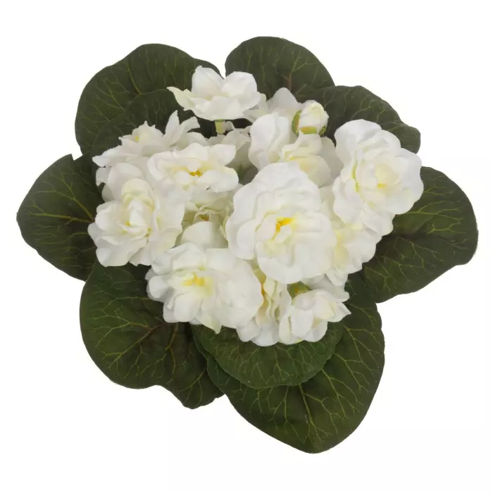 Primula artificial blanca 22. Plantas artificiales