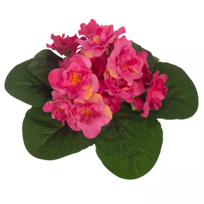 Primula artificial fucsia 22. Flores artificiales