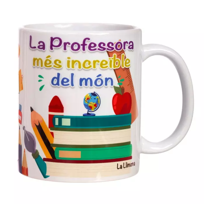 Taza oficios La Professora més increïble del món