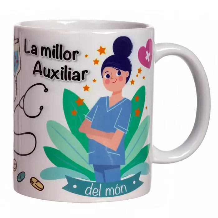 Taza oficios o profesión La millor Auxiliar del món