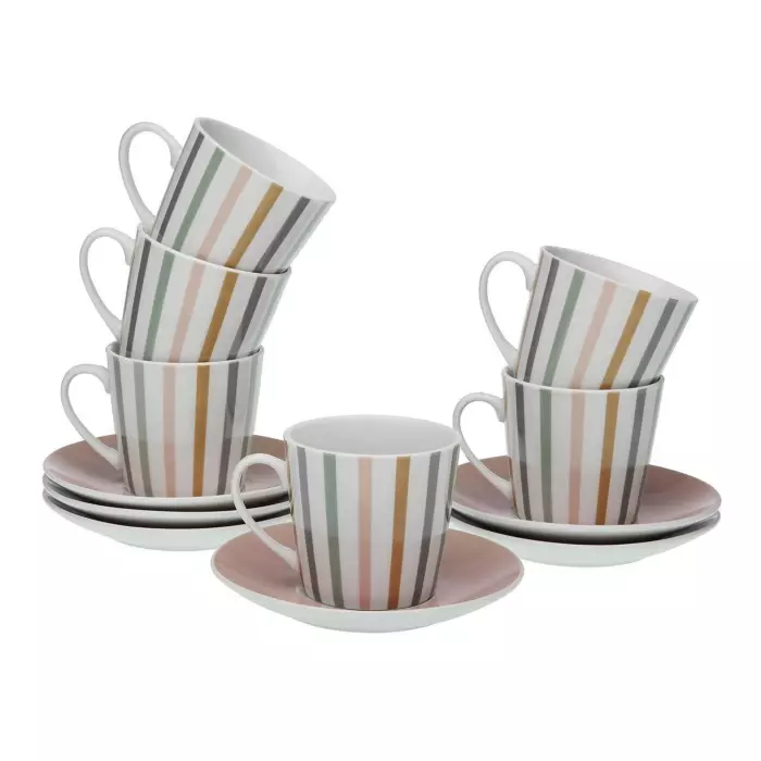 Set 6 tazas café jasper