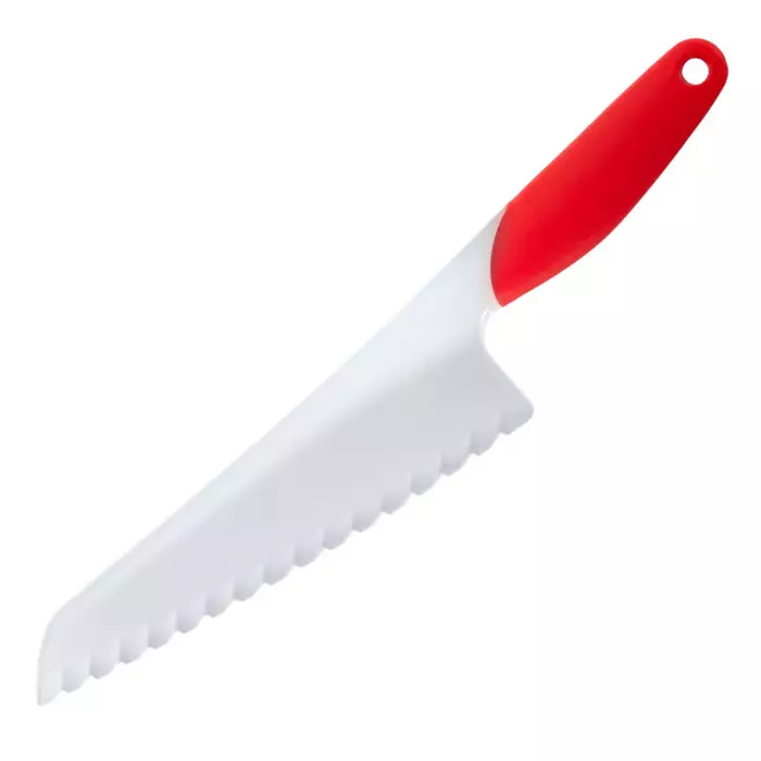 Cuchillo para vegetales rojo