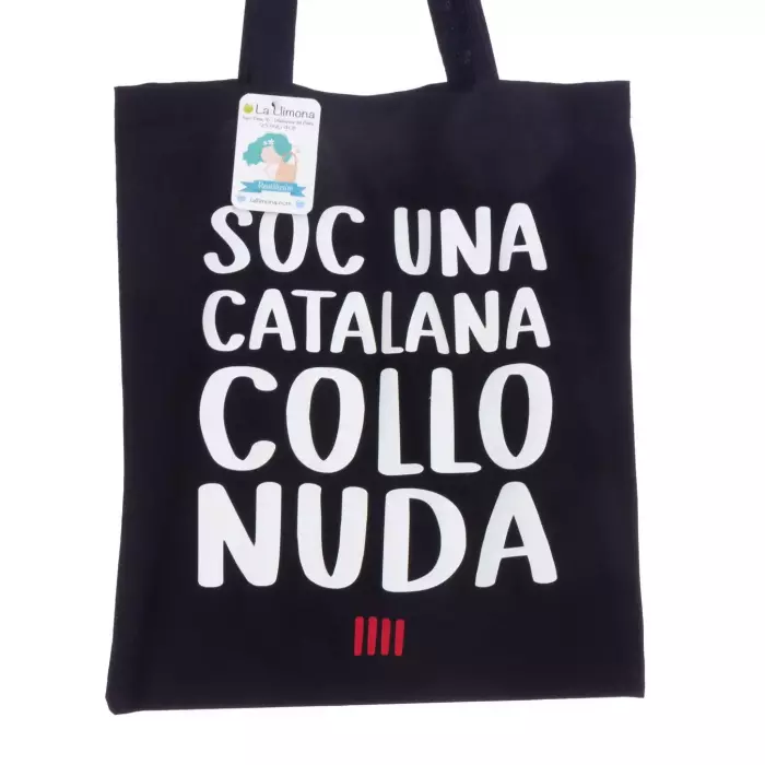 Tote bag 'Soc una catalana collonuda' Bolsa de asas Bolsas multiusos