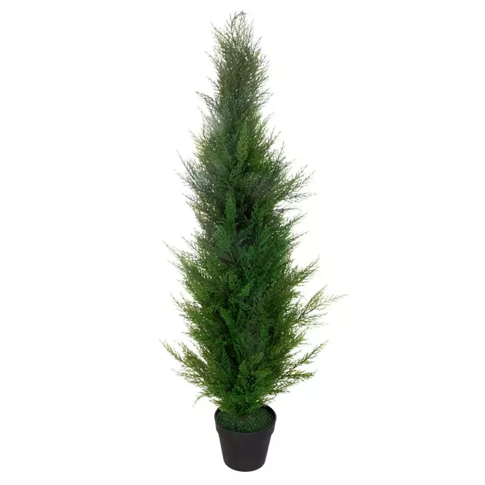 Cupressus artificial verde 120. Plantas artificiales