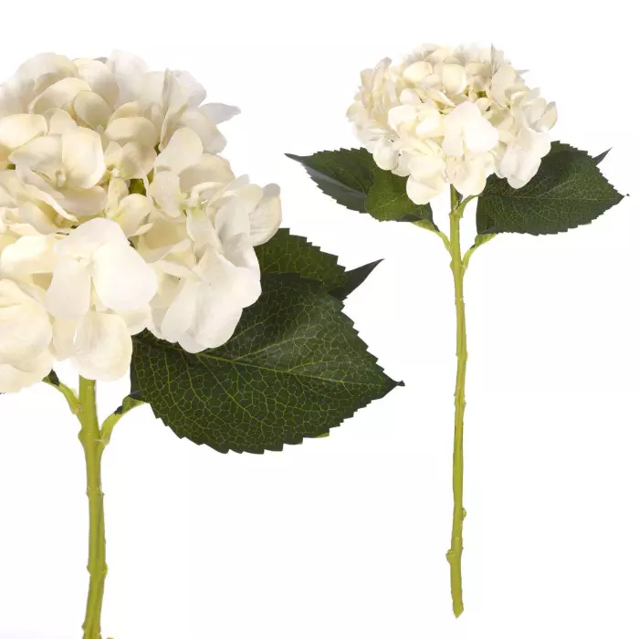 Hortensia artificial crema 54 · Hortensias artificiales